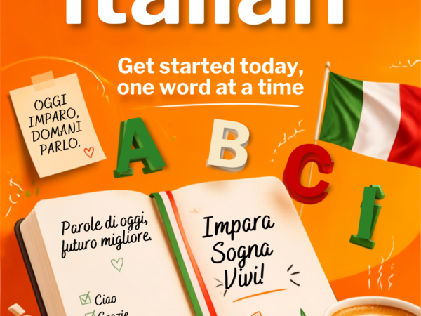 Apprenons l’italien ensemble !